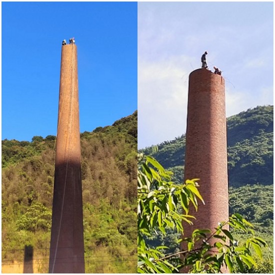 磚煙囪人工拆除需要注意哪些安全措施？