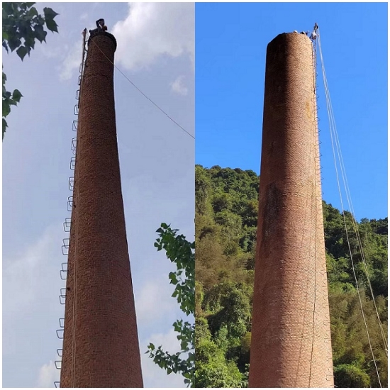 煙囪拆除公司引領創(chuàng)新拆除技術，實現(xiàn)綠色環(huán)保拆除